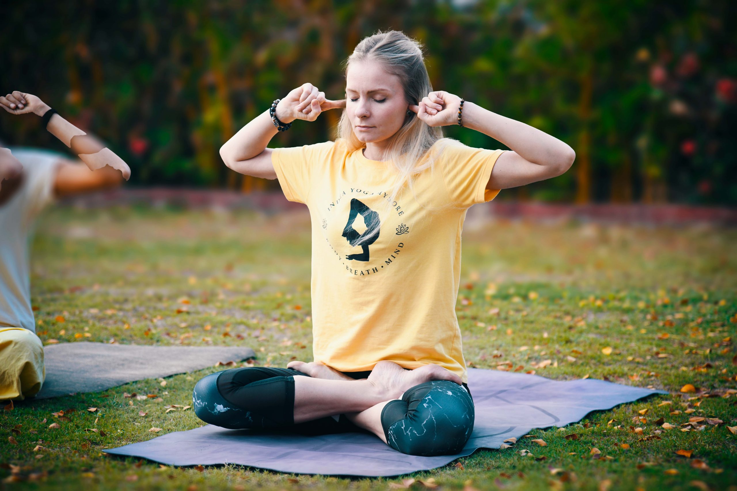 practicing pranayama