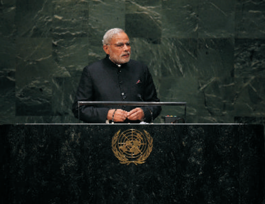 Speech of Honorable Prime Minister of India Shri Narendra Modi at the 69th session of United Nations General Assembly (UNGA) on September 27, 2014.