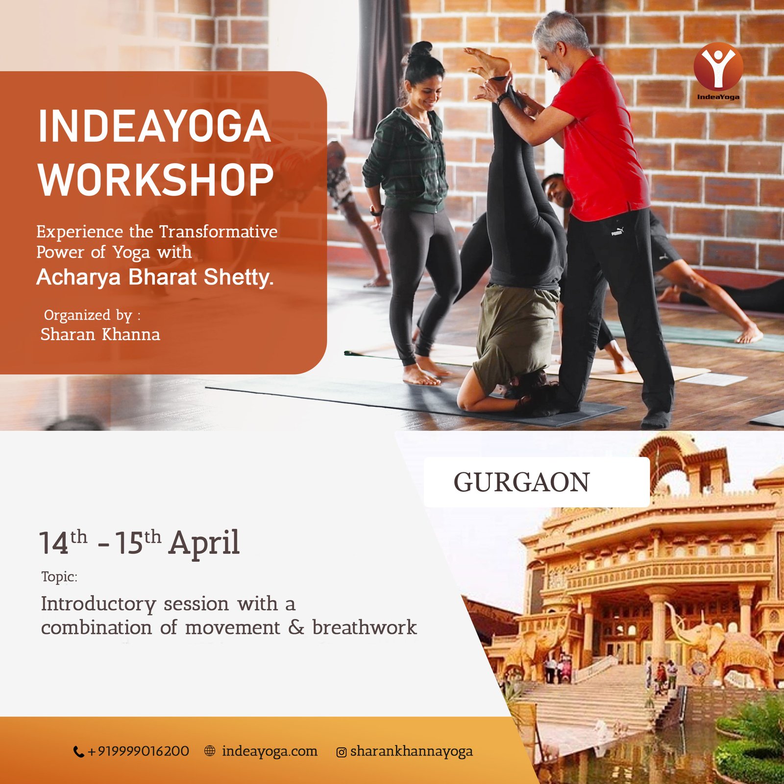 Indeayoga Workshop