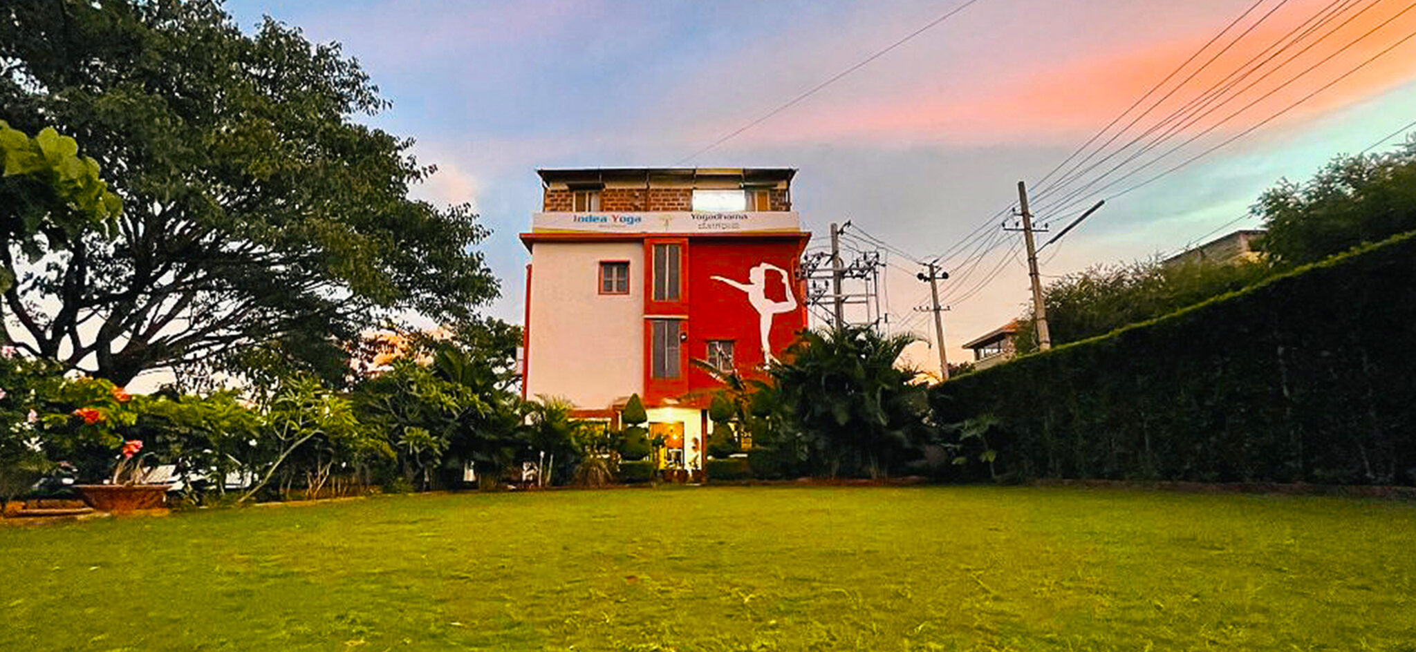 yoga holiday at bharatha yoga